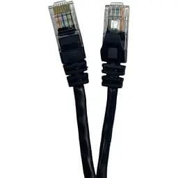 Патч-корд GEAR 15м UTP cat.5e, CCA, 24AWG, black (GPC-UTPCCARJ45-15B)