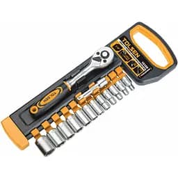 Набір торцевих головок Профі, 1/4, CrV, 14 шт Tolsen hoz0012689