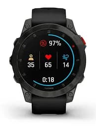 Смарт-годинник Garmin Epix Gen 2 Sapphire - Black Titanium (010-02582-10/11/18) - мініатюра 4