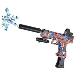 Бластер Pistol Drum Gel Ball 5000 шт. с гель шариками орбиз red