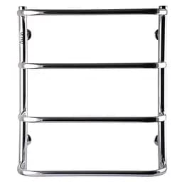 Водяна рушникосушка Unio LS W 600-500-4 Драбинка Скоба, Хром