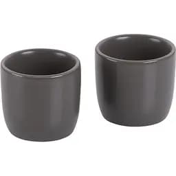 Набір підставок для яєць Kela Bob 5х4.5 см 2 шт. темно-сірі (12119)