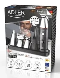 Набір для стрижки AD-2946 Black 5в1 Adler teh0020478 - мініатюра 6