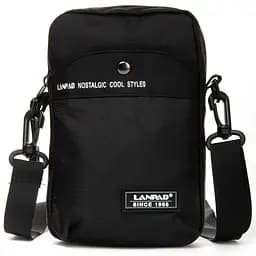 Небольшая мужская сумка через плечо Lanpad 13х20х7 см 000302396