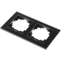 Рамка Brille подвійна чорна (скло) NB-2F bk - мініатюра 2