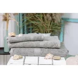 Набір банних рушників №5082 Elite SoftNess Smoky, 3 шт. (2200003182880) - мініатюра 2