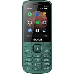 Мобільний телефон Nomi i2403 Dark Green