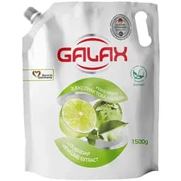 Рідке мило Galax З екстрактом лайма Дой-пак 1500 г (4823128000907)