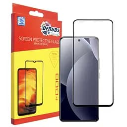 Скло захисне Dengos Full Glue Xiaomi Redmi Note 15 Pro 4G Black (TGFG-445)