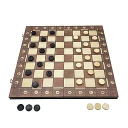 Набір настільних ігор Newt Шахи нарди шашки 3 в 1 Set1 NE-LG-11 ігрове поле 40х40 см - мініатюра 9