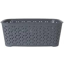 Кошик Diomedea без кришки 28.7х21.8x10.9 см 4.7 л сірий (К11-130)  - мініатюра 2
