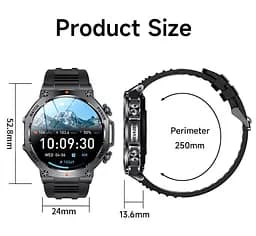 Годинник Smart Mevaden Ultra Rubber, 2 ремінця - мініатюра 24
