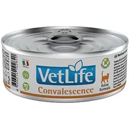 Вологий лікувальний корм для котів Farmina Vet Life Convalescence, період одужання, 85 г
