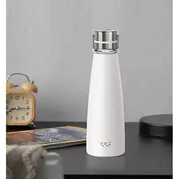 Термопляшка Kiss Kiss Fish Vacuum Cup S-U47WS-E 475 мл біла - мініатюра 2