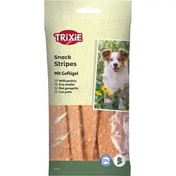 Ласощі для собак Trixie Stripes Light з м'ясом домашньої птиці 100 г
