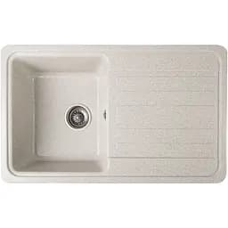 Гранитная кухонная мойка Romzha Regula 76 Gri (802) с крылом