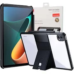 Чехол накладка с подставкой HunDD с усиленными углами для Xiaomi Pad 6 / Pad 6 Pro (11") Черный