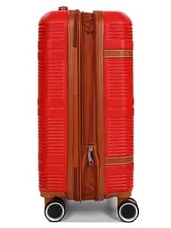 Валіза маленька S ABS-пластик Worldline Airtex 629 56×36×22см 38л Червона - мініатюра 7