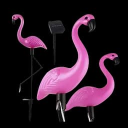 Садовий світильник — Фламінго