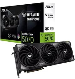 Відеокарта ASUS RTX 5070 12GB TUF Gaming OC (TUF-RTX5070-O12G-GAMING) (GDDR7, 192 bit, PCI-E v5.0 x16) - мініатюра 10