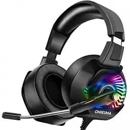 Навушники Onikuma Gaming with RGB LED K6 чорні