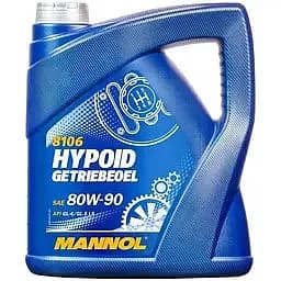 Олива трансмісійна Mannol Hypoid 80W-90 GL-4/GL-5 LS 4 л