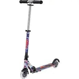 Самокат Micro Sprite Glow LED Art Collection Космос (SA0299)