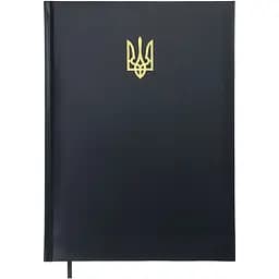 Щоденник датований Buromax Powerful 2026 A4 бумвініл/поролон темно-синій (BM.2749-03)