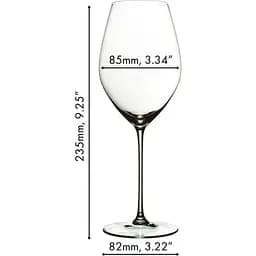 Набір келихів для шампанського Riedel Veritas Champagne 445 мл 2 шт. (6449/28) - мініатюра 4