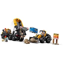 Конструктор LEGO City Самоскид і фронтальний ковшовий навантажувач (60494) - мініатюра 7