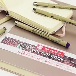 Блокнот для графіки Royal Talens Art Creation А5 (14.8х21 см) 140г/м2 80л Pink Champagne - мініатюра 7