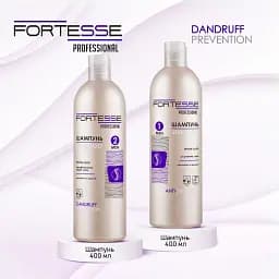 Очищуючий шампунь-ополіскувач Fortesse Professional Anti-Dandruff проти лупи 400 мл - мініатюра 7