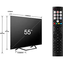 Телевізор Hisense 55A7NQ 55" QLED 4K [20013993] UA [132987] - мініатюра 13