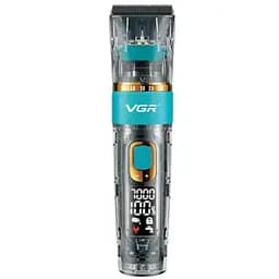 Машинка для стрижки професійна Синій VGR V-695