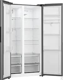 Холодильник Gorenje SBS, 179х62х91см, 2 двері, 344 (197) л, А +, NF +, Інв., Зона св-ті, диспенсер, Зовн. Диспл, нерж - мініатюра 7