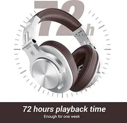 Гарнітура OneOdio Fusion A70, Bluetooth+3,5мм/6,35мм, Silver Brown - мініатюра 5