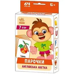 Настольная игра Ranok Creative Парочки: Английский алфавит 7 игр 1392002
