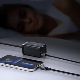 Кабель Baseus Explorer Series Auto Power-Off Fast Charging Data Cable USB to Lightning 2.4A 2m CATS000501 - мініатюра 4