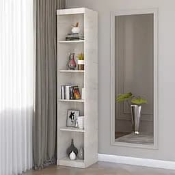 Шкаф-пенал открытый Эверест Соната дуб крафт белый (DTM-2689)