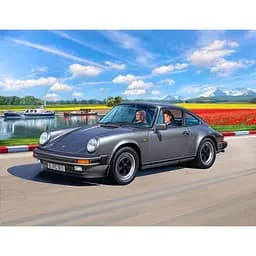Збірна модель Revell Автомобіль Porsche 911 Carrera 3.2 Coupe рівень 3, масштаб 1:24, 109 деталей (RVL-67688) - мініатюра 11