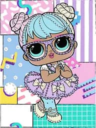 Алмазна мозаїка вибіркова L.O.L. Surprise! Bon Bon 15×20 см AML1193