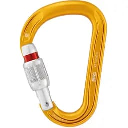 Карабін Petzl Attache Screw-Lock Yellow (1052-M038AA00)