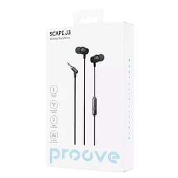 Навушники Proove Scape J3 (3.5mm) black (WESJ30000801) - мініатюра 2