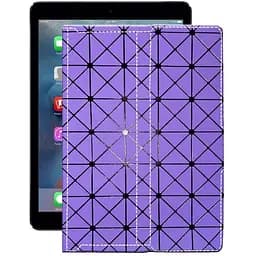 Чохол StatusCASE з екошкіри для планшету Apple iPad Air 2013 Фіолетовий ромб