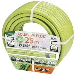 Шланг поливальний 3/4", 25м Aquaviva Plus, салатовий