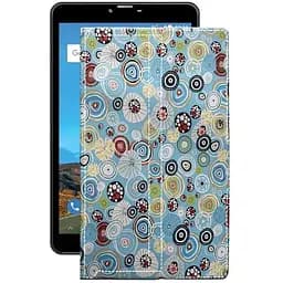 Чохол StatusCASE з екошкіри для планшету Bravis NB871 8 Кола-кольорові