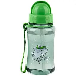 Пляшечка для води Kite Shark 350 мл зелена (K25-399-1)