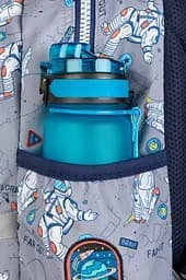 Набір: Рюкзак CoolPack Joy S Indian Zoo 21 л 39х28х15 см S сірий (E29541) + Пенал на блискавці CoolPack Campus Astronaut з органайзером для ручок 23x9x5 см (F062932) - мініатюра 5