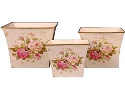 Набір кашпо Lefard Roses, 3 шт. (730-019)