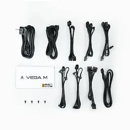 Блок живлення Chieftec Vega M (850W), >90%, 80+ Gold, 135мм FDB, 1xMB 24pin(20+4), 2xCPU 8pin(4+4), 3xMolex, 6xSATA, 4xPCIe 8pin(6+2), 1xPCIe GEN5 16pin, Fully Modular - мініатюра 2